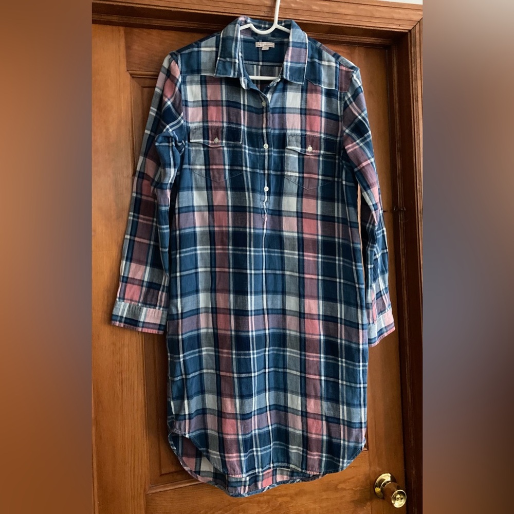 Gap Flannel Plaid Shirtdress
Size Medium